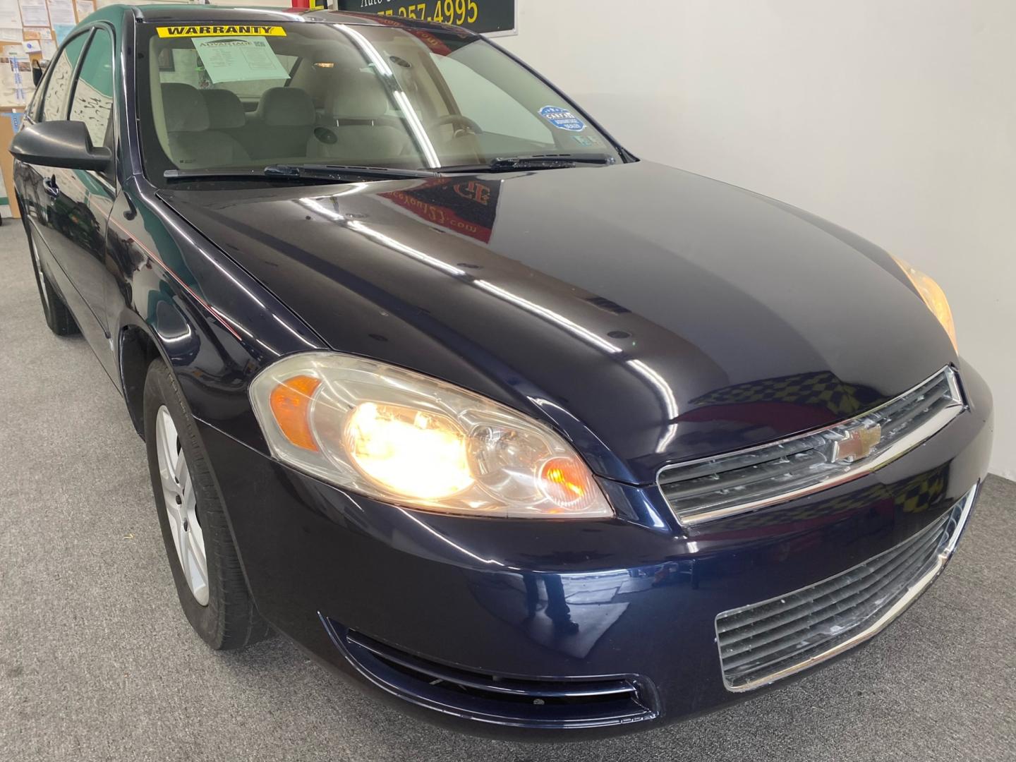 2008 BLUE /Tan Chevrolet Impala (2G1WB58K589) , located at 533 S West End Blvd., Quakertown, PA, 18951, (877) 257-4995, 40.343994, -75.303604 - INCLUDED IN THE SALE PRICE OF EVERY VEHICLE: 48 Hour Money Back Guarantee 6 Month - 6,000 Mile Warranty Brand New PA State Inspection & Emission $10 Oil Changes for the Life of the Loan Complete CARFAX - Photo#2
